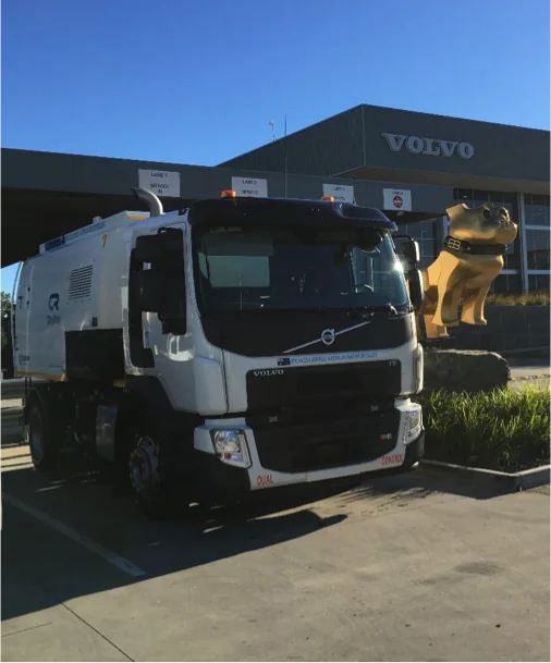 First CityRay on Volvo FE250 delivered to City of Gold Coast