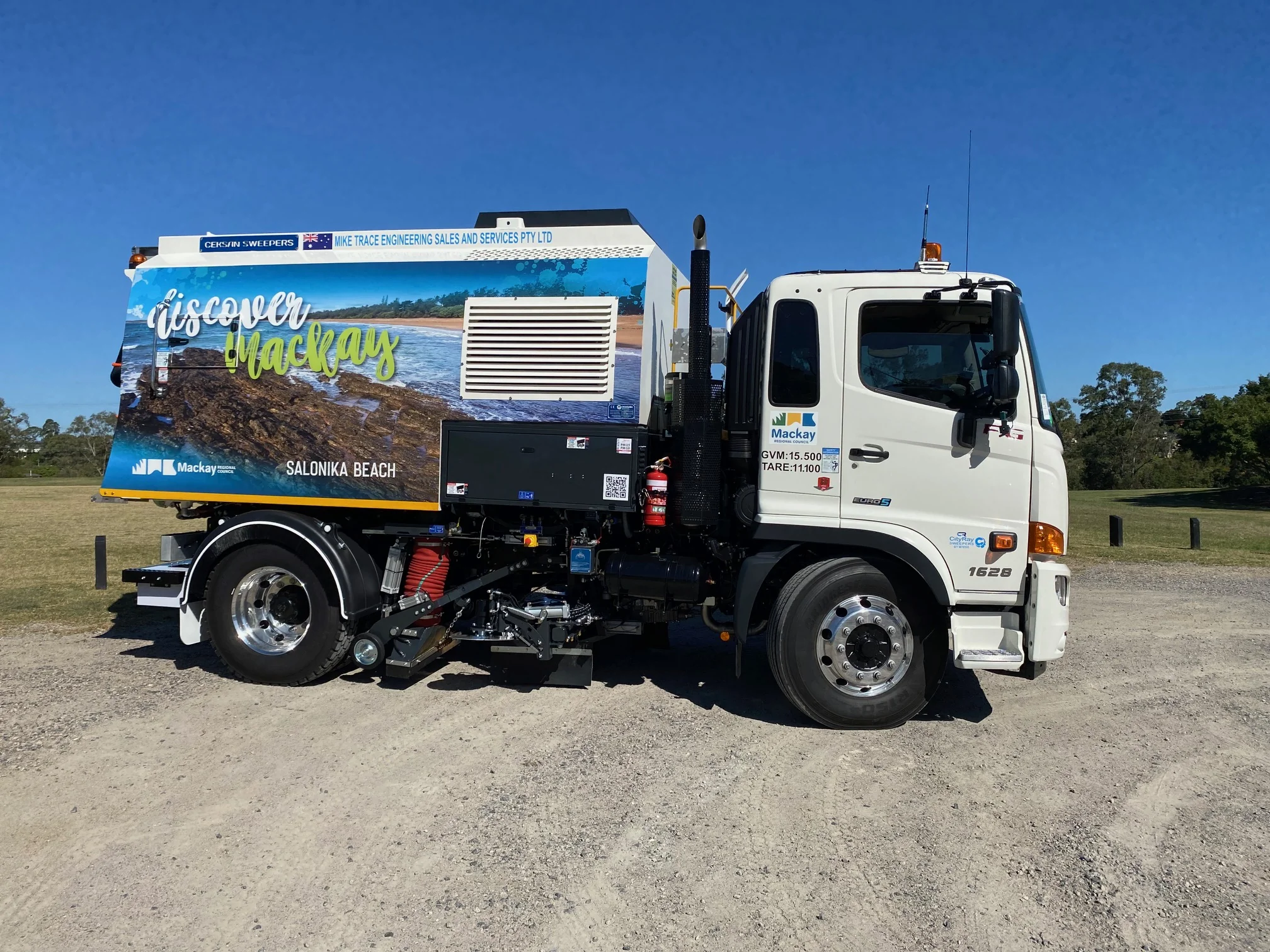 CityRay on Hino FG for Mackay Regional Council