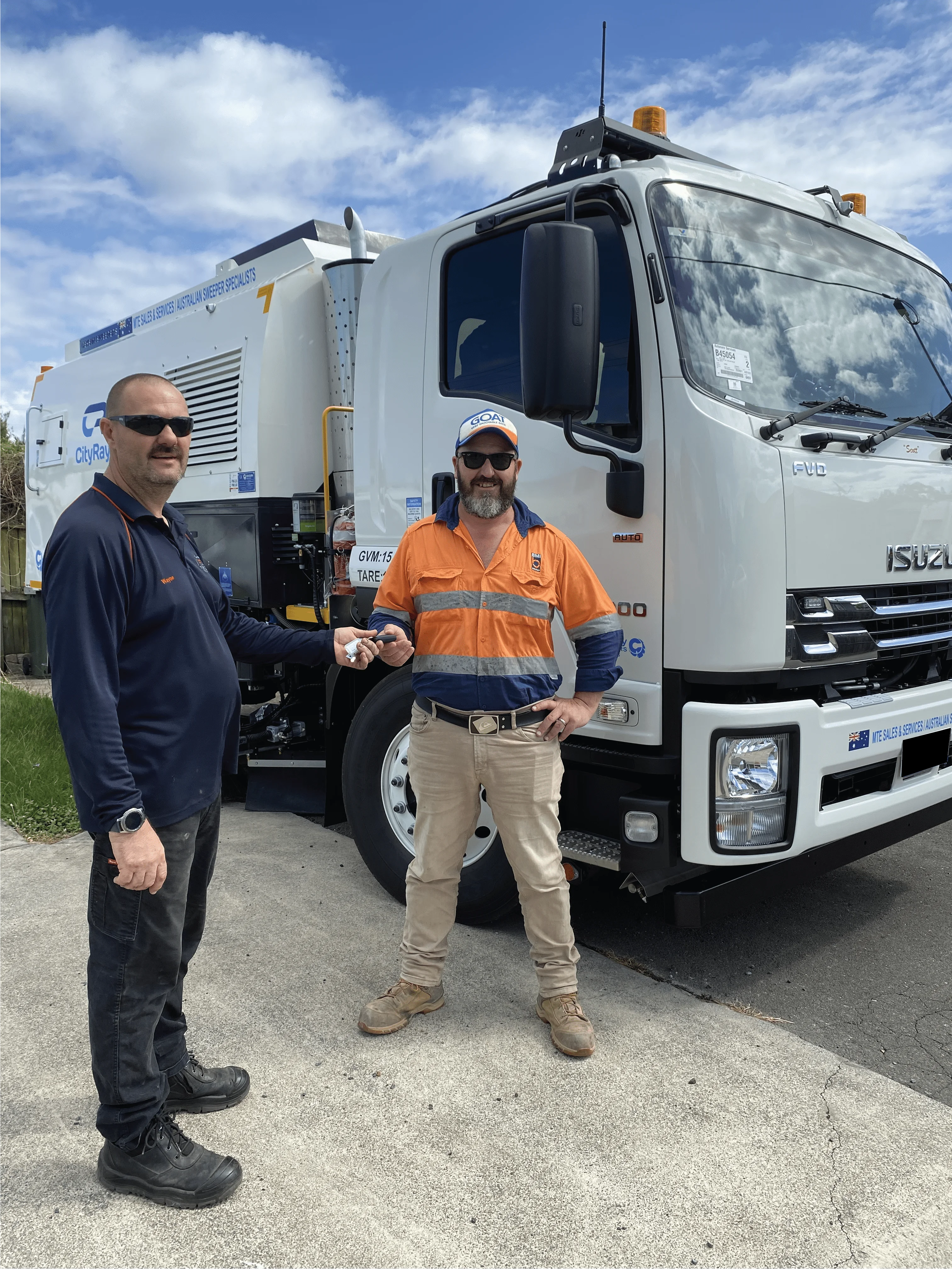 BMI Group handshake — supporting local Australian business