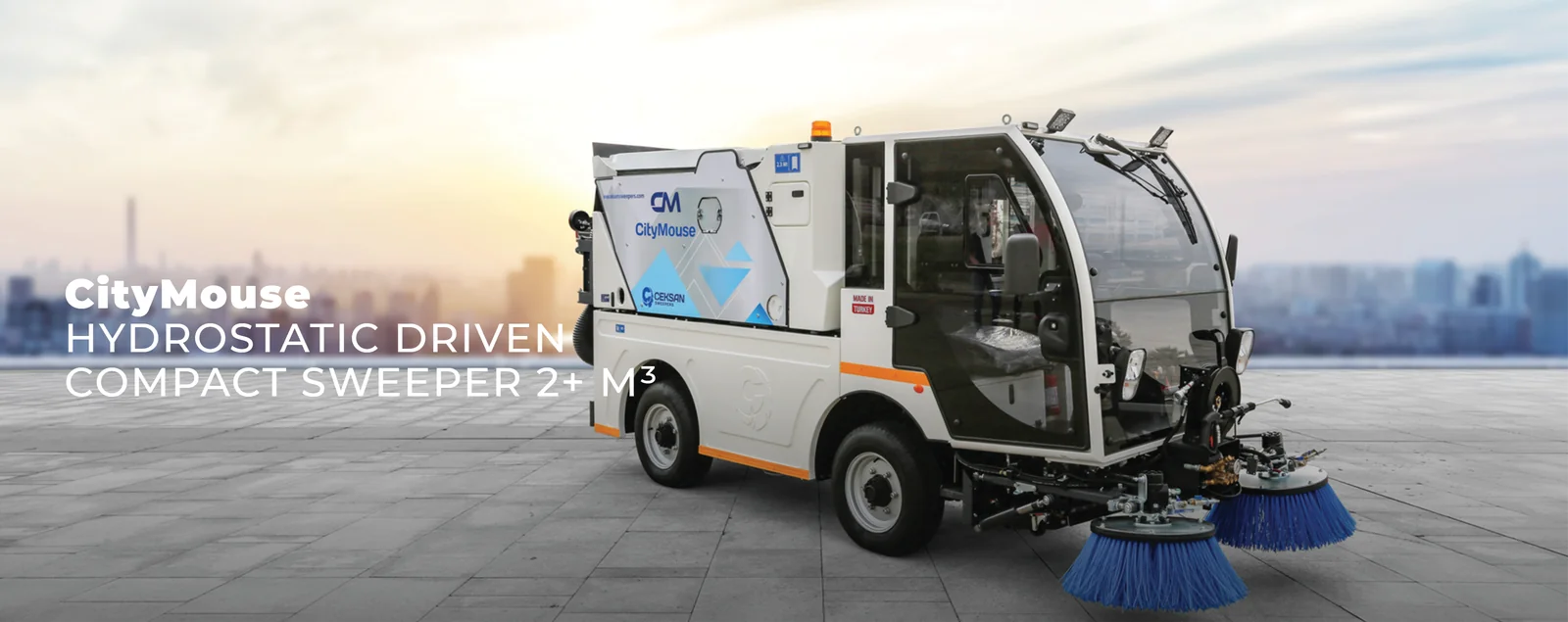 Ceksan CityMouse compact sweeper