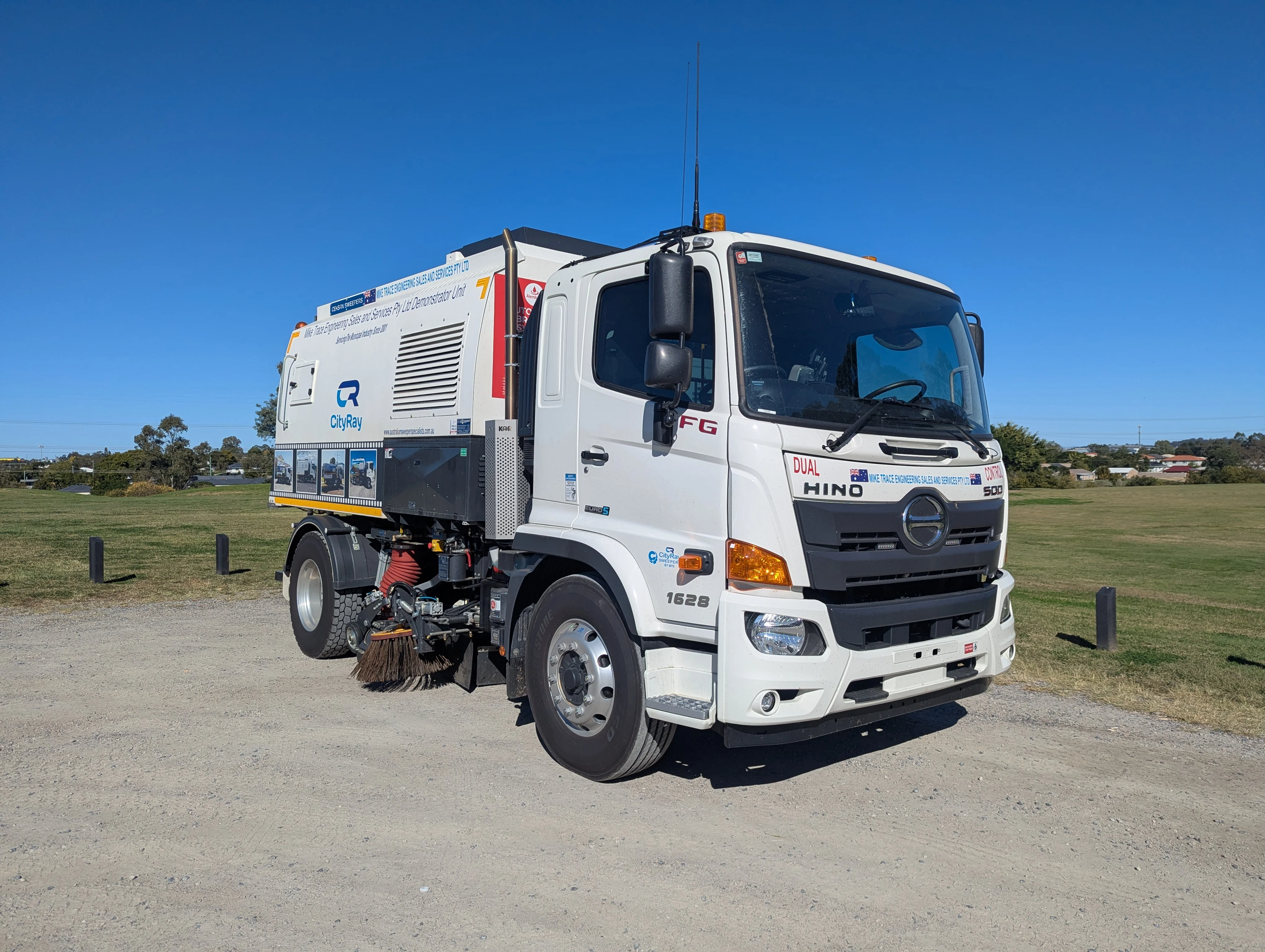 Road sweeper available for hire